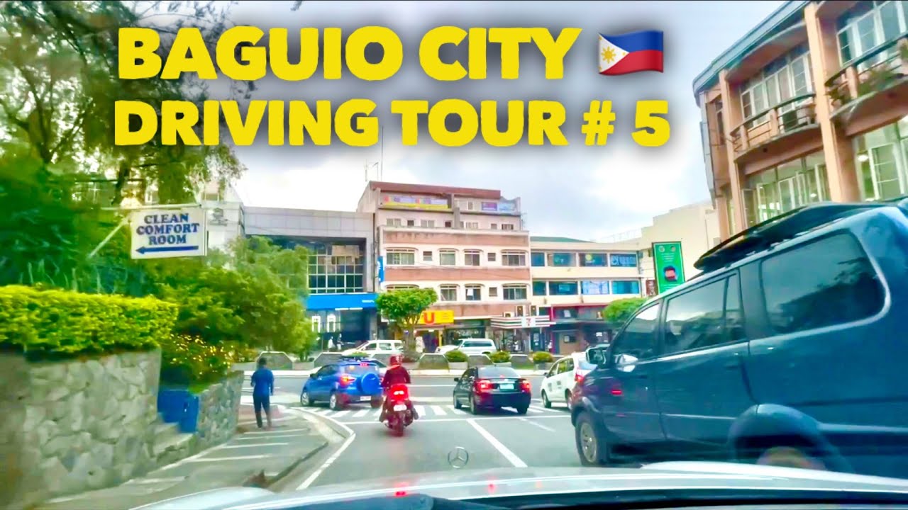 Baguio City Driving Tour #5 | Arca's Yard to Session Road Central Business District