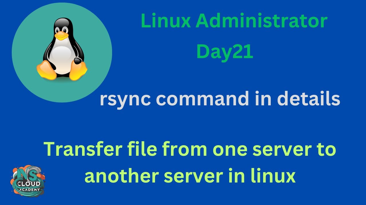 Day21 rsync Command | rsync command Explained #linux #linux_tutorial # ...