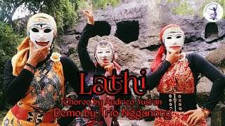 #Lathi #AndricoYusran #Bestari Lathi Dance by Trio Ngganong | Choreo Andrico Yusran