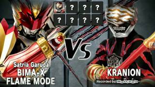 BIMA X: SATRIA GARUDA X FLAME MODE VS KRANION #BARU PERTAMA MAIN screenshot 5