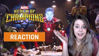 My reaction to the Marvel Realm of Champions Battleworld Cinematic Trailer | GAMEDAME REACTS screenshot 1