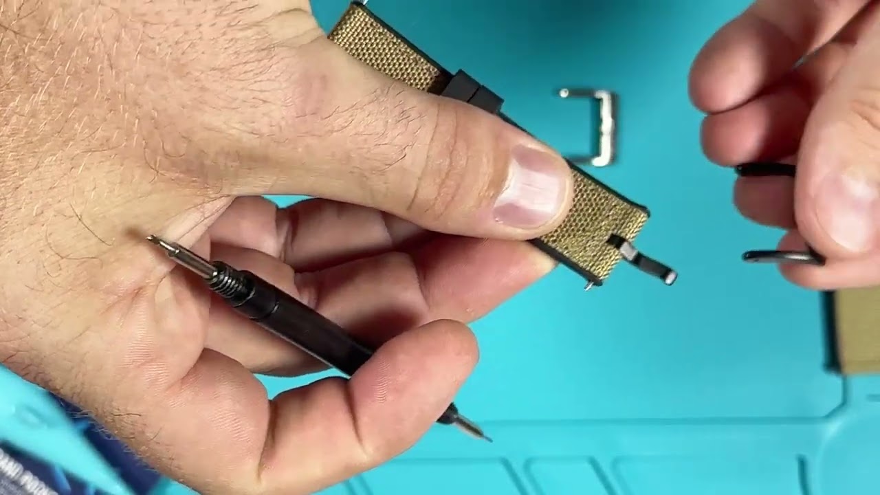 How to swap your buckle hardware on your watch strap - A Step-by-Step Guide for Beginners.