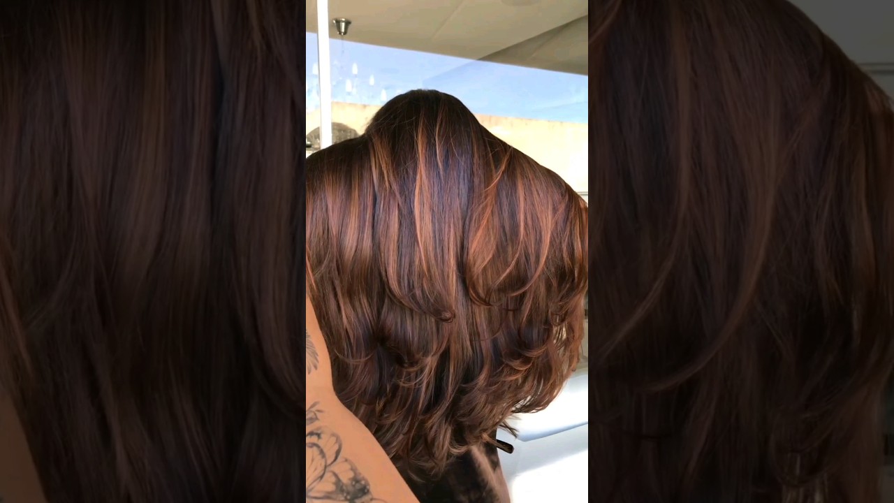 Brown highlights 🤎. 