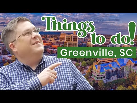 Vídeo: As melhores coisas para fazer em Greenville, Carolina do Sul