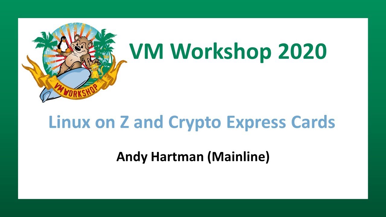 Linux on Z and Crypto Express Cards