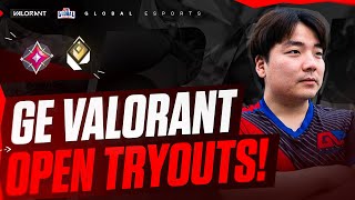 VALORANT Open Tryouts | Global Esports