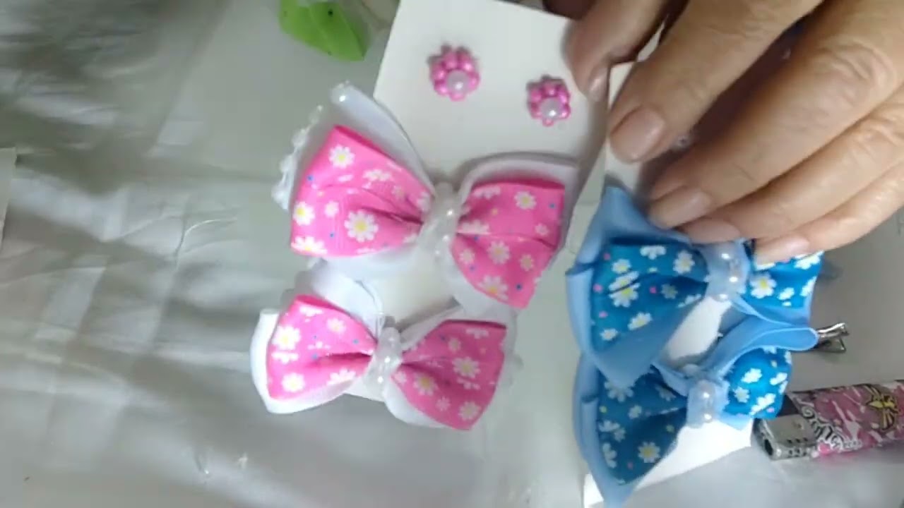 كولكشن  ( ٢ )🎀 توكة المدرسة+ حلق. 🎀 رقة  🎀 جمال في مكس الالوان🎀