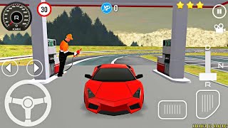 NEW UPDATE Car Driving School 3D - Red Lamborghini Driving - New Android Gameplay screenshot 3