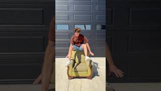 We turned $1 into $200! #diy #furnitureflip #thrifting #shorts #satisfying