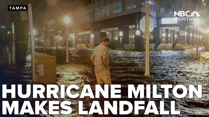 Hurricane Milton makes landfall: science behind it, severe winds and rain, 1 million+ without power