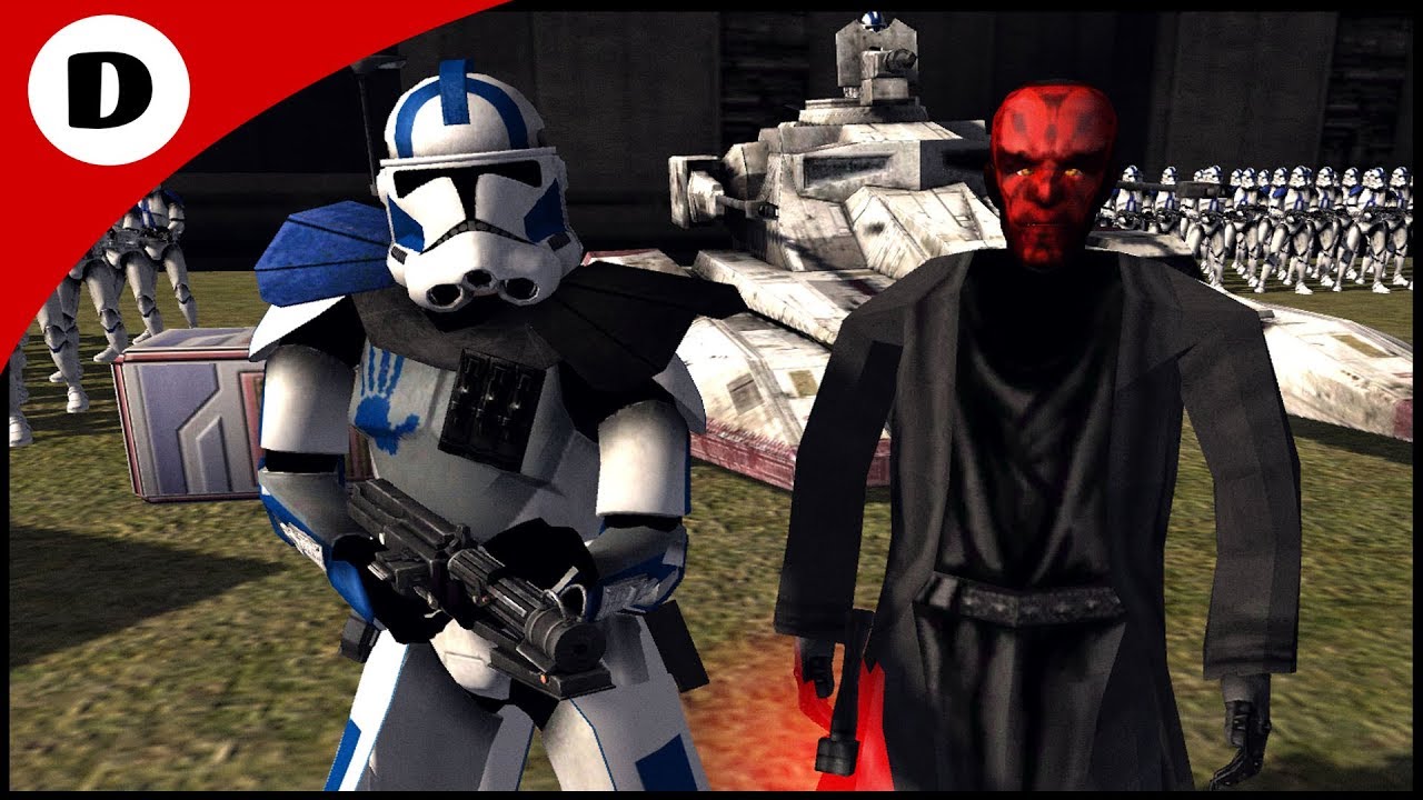 ARC TROOPER ECHO vs DARTH MAUL - Men of War: Star Wars Tournament Game 1