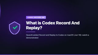 What is Codex Record And Replay?