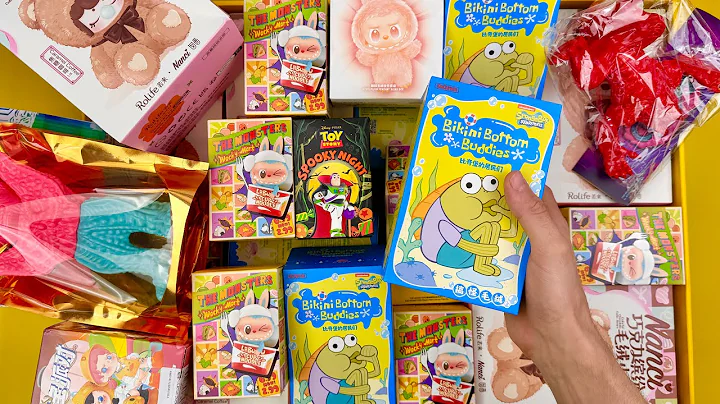 NEW! Popmart Labubu Wacky Mart ASMR Unboxing Blind Box Oddly Satisfying Mystery Surprise Relaxing