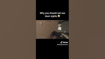 Why you should not use laser sights