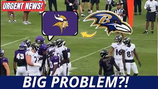 THE RAVENS JUST GOT A BIG PROBLEM BEFORE THE SEASON