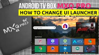 HOW TO CHANGE UI ON MQX PRO 4K 5G ANDROID TV BOX | CUSTOMIZE UI MQX PRO ANDROID TV BOX screenshot 5