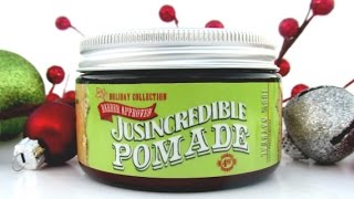 Jusincredible Medium (Holiday Edition) Pomade Review