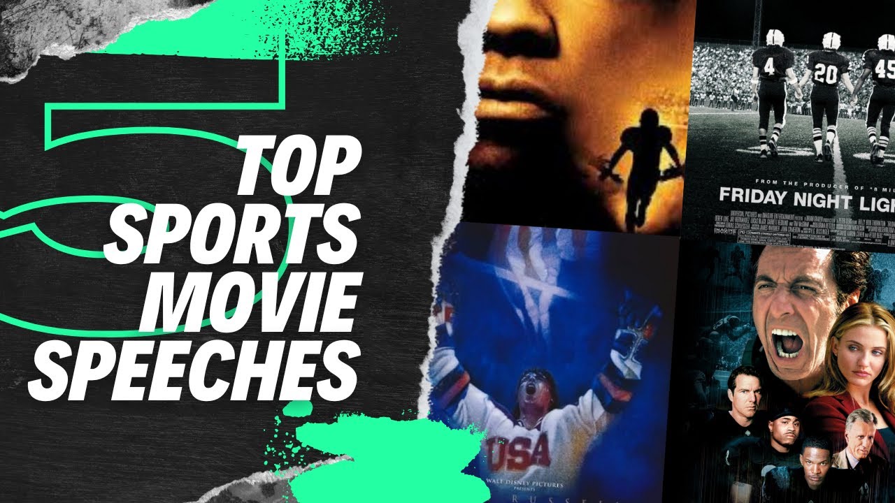 Top 5 Sports Movie Speeches YouTube