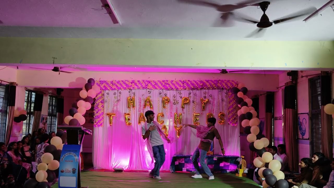 TEACHERS DAY DANCE PERFORMANCE JNV BHOGAON MAINPURI 2025 BY 12TH STUDENTS.