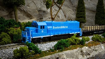 Model Railroad - Finished the switchback area