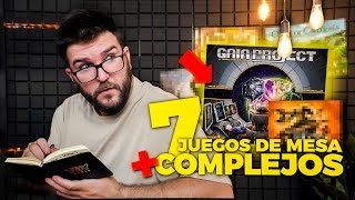 Los 7 JUEGOS DE MESA MÁS COMPLEJOS | TOP 7 en 2025