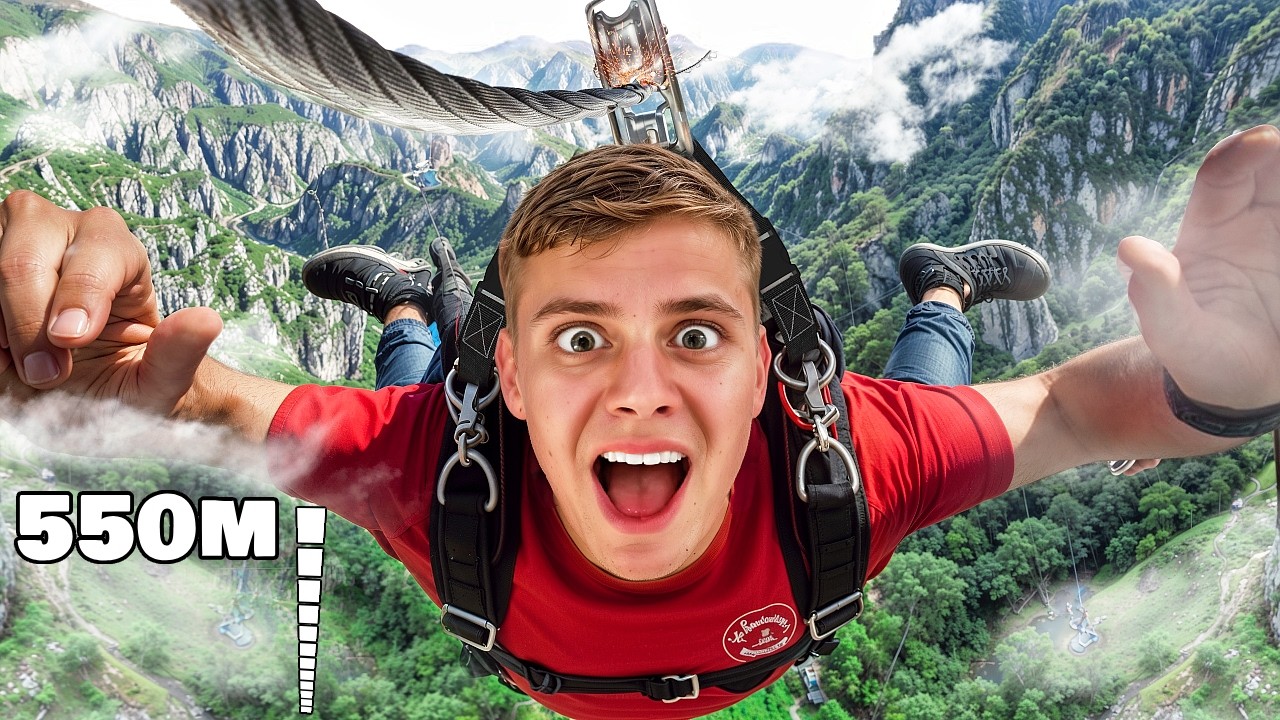 Stuck On The Worlds Longest Zipline!