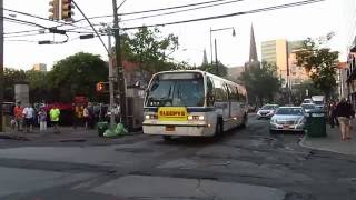 MTA Bus: Flushing bound RTS-06 8977 Q19 at Prince St/39 Av
