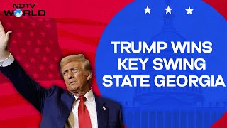 US Elections Vote Counting Live | US Election Result Live: Donald Trump Wins Key Swing State Georgia