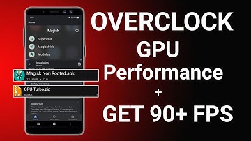 Overclock Android GPU | Get 90+ Fps | Max FPS Fix Lag - No Root