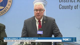 FULL REMARKS: Cumberland Co. DA gives update on 2020 Paul Laney shooting case