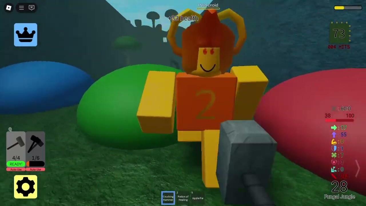 crown challenge 9/12/2025 randomly generated droids