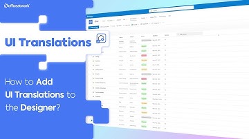 How to add UI Translations to the Designer? | officeatwork Admin Center