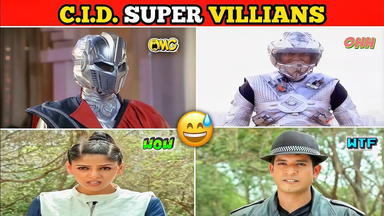 Si Rustom Cid CID Ke Funny Villian | Funniest Super Villians Of CID - YouTube