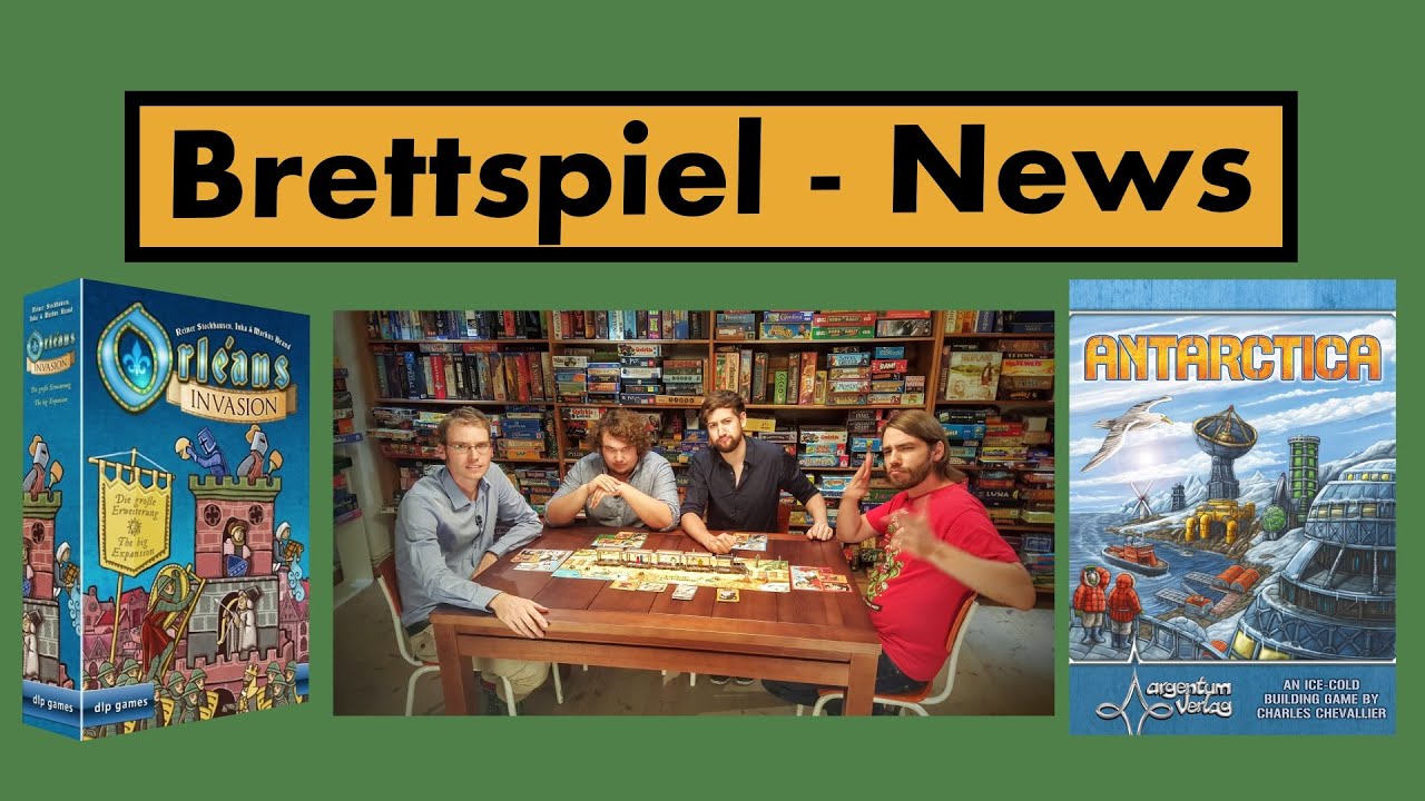 Brettspielclub Staffel 2, Orleáns Invasion, Antartica, Tabletopia - Brettspiel News #37