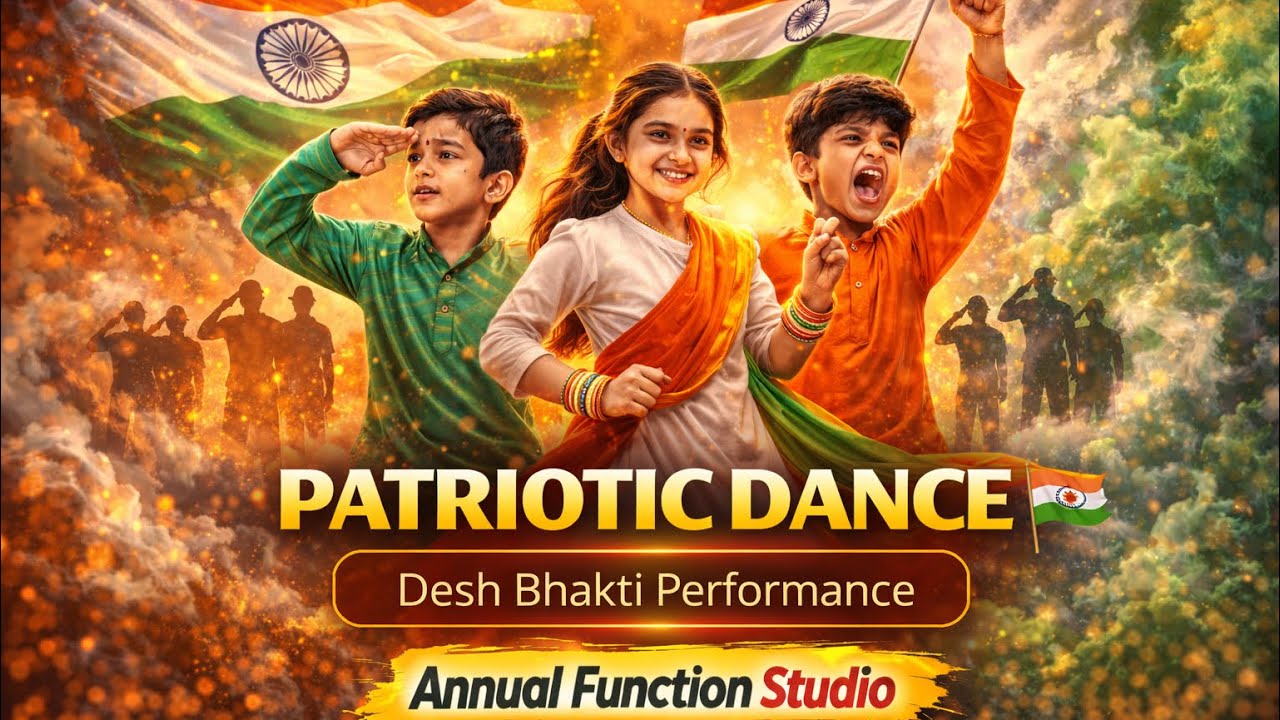 Patriotic Dance Theme | Desh Bhakti Annual Function Performance ...