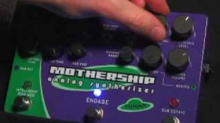 Pigtronix Mothership Analog Guitar Synthesizer
