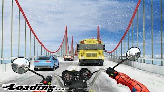 Spider Hero Rider Traffic Highway Racer   Android Gameplay Full HD screenshot 3