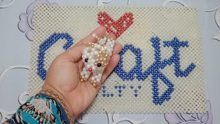 3D Beaded Cat By Craft Novelty Sons