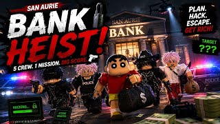 🏦 How to Rob the Bank in San Aurie RP! (Full Guide + Heist Gameplay)