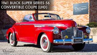 1941 Buick Super Series 56 Convertible Coupe LHD