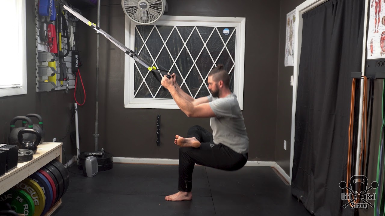 Suspension Figure 4 Squat YouTube