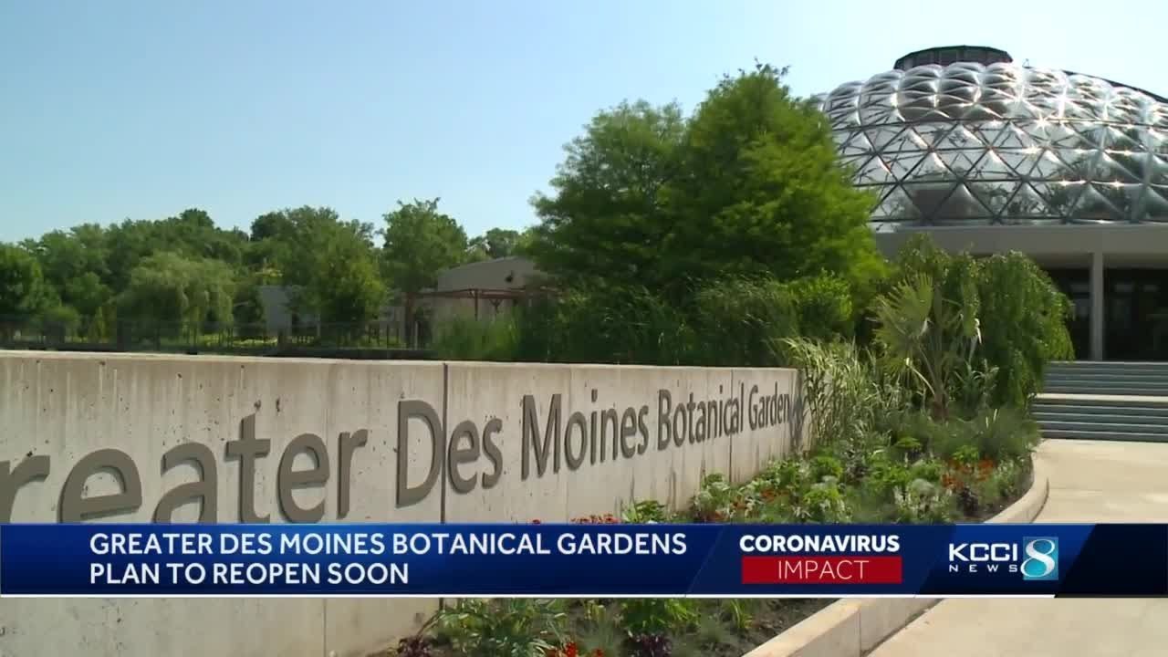 Greater Des Moines Botanical Gardens to reopen outdoor facilities