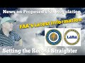 FAA, LSA light sport aircraft, LPA light personal aircraft rules proposal, update June 2021.