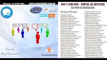 Portal de Notícias PHP 7 - Aula 61 - Finalizando os testes