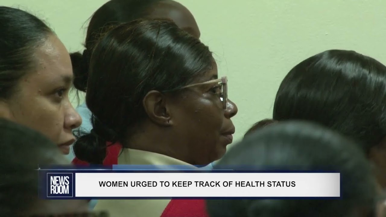 WOMEN URGED TO KEEP TRACK OF HEALTH STATUS