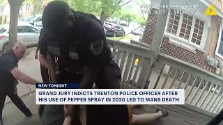 Trenton police officer indicted on misconduct charges after man dies from pepper spray incident