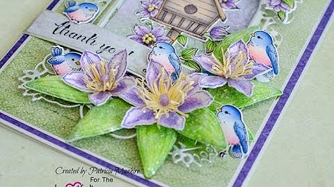 Heartfelt Creations Climbing Clematis Stamens