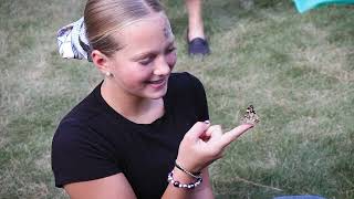 Together in Teal live butterfly release for ovarian cancer awareness- 2025
