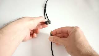 How to deal connecting female RCA to male TRRS jack Stereo cable w/ RCA male to 3.5mm female adapter