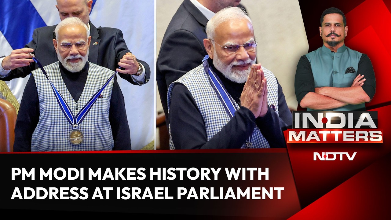 PM Modi Makes History With Address At Israel Parliament
